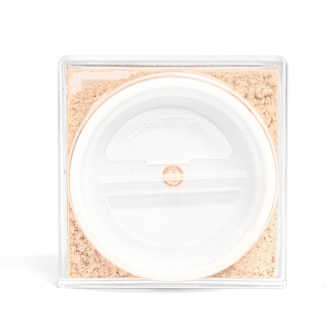 Palladio being applied with brush to set makeup for longer wear