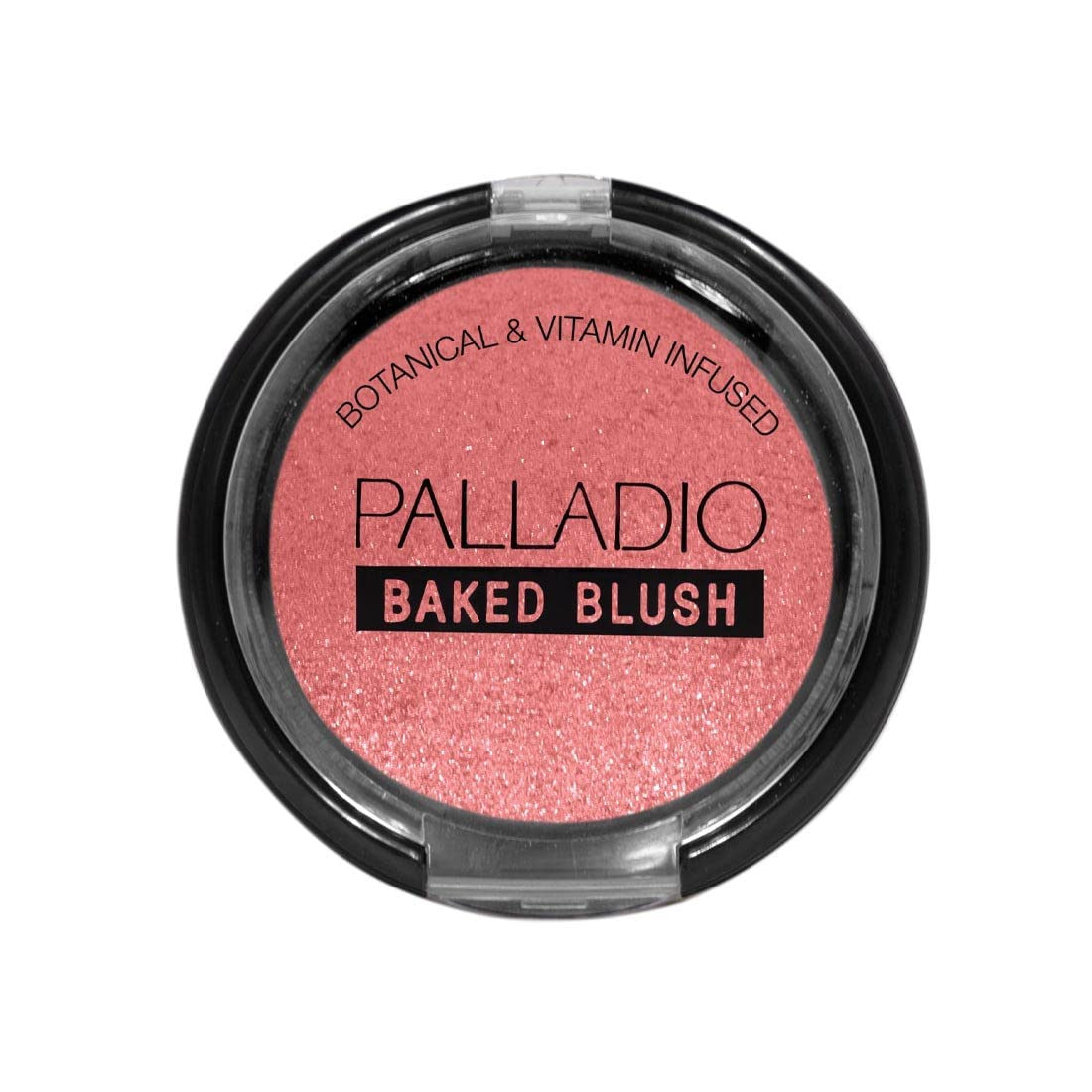 Palladio blush on brush head, ready for soft, buildable application