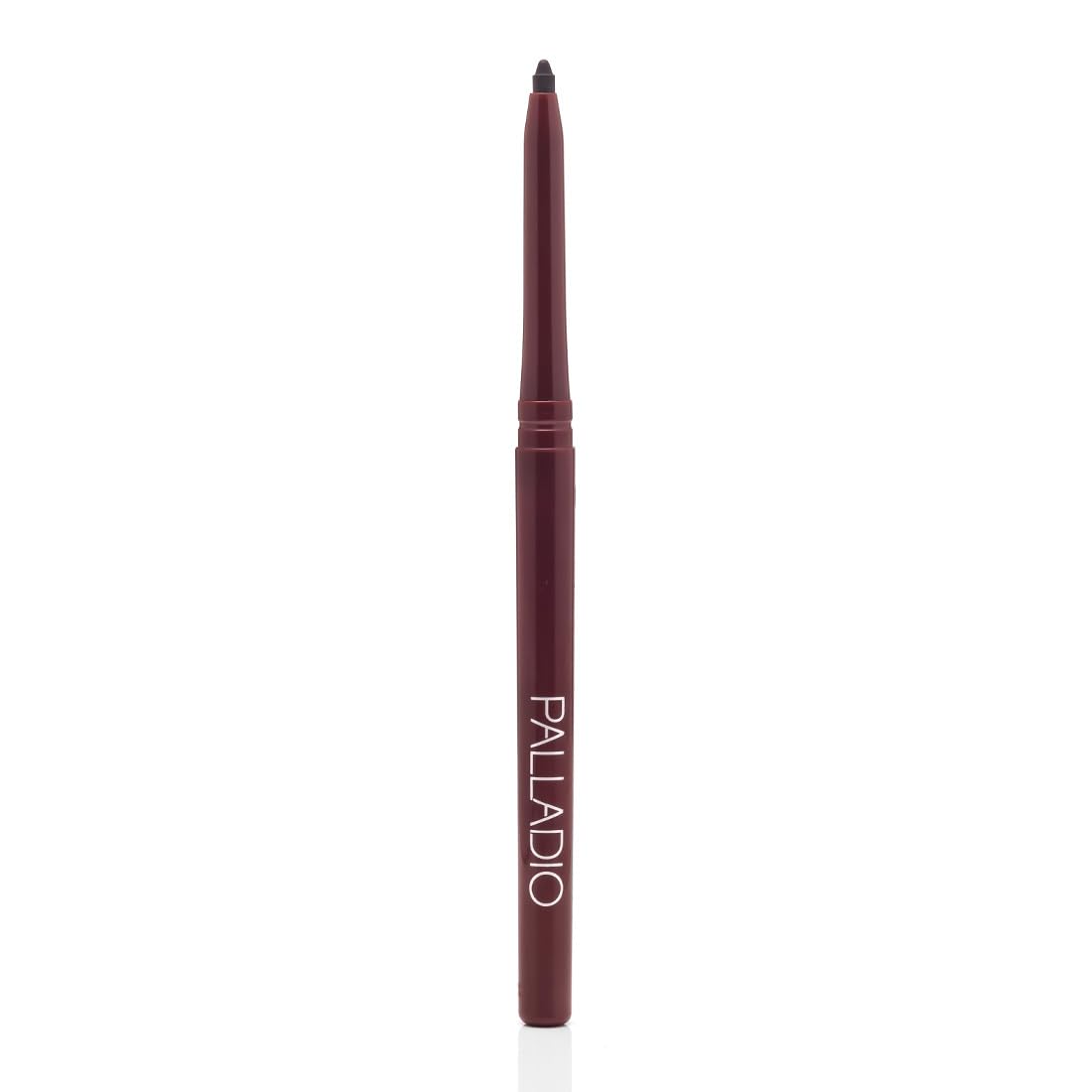 Palladio Black Berry layered with gloss showing versatile day-to-night use