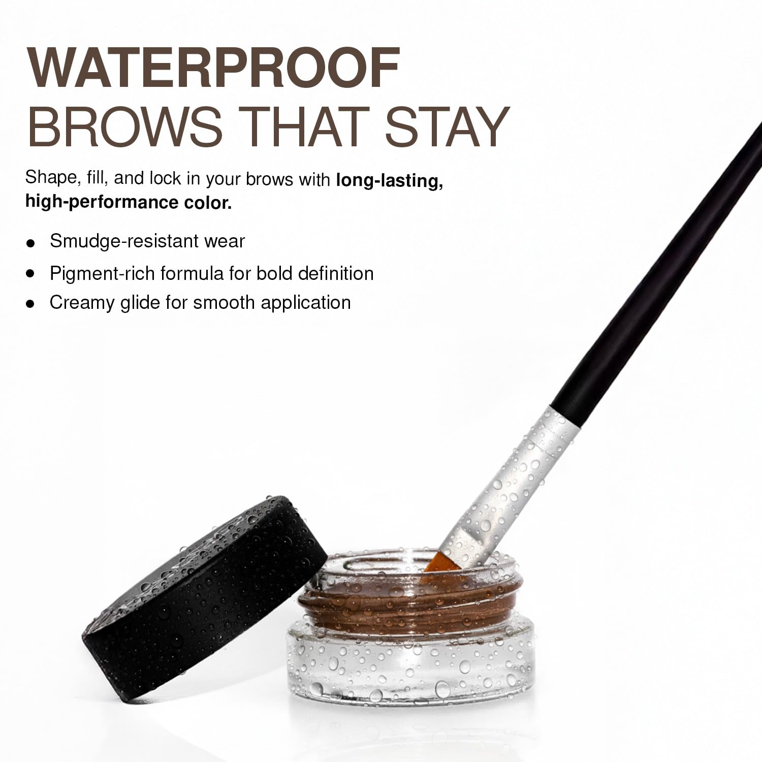 Palladio before and after brows showing fuller defined results