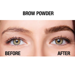 Palladio before and after brows showing filling effect and natural enhancement benefit