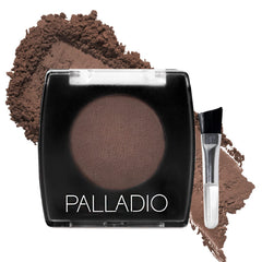 Palladio compact front view showing sleek packaging and travel benefit