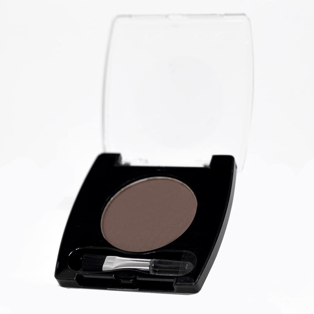 Palladio dark brown swatch on skin demonstrating buildable natural color
