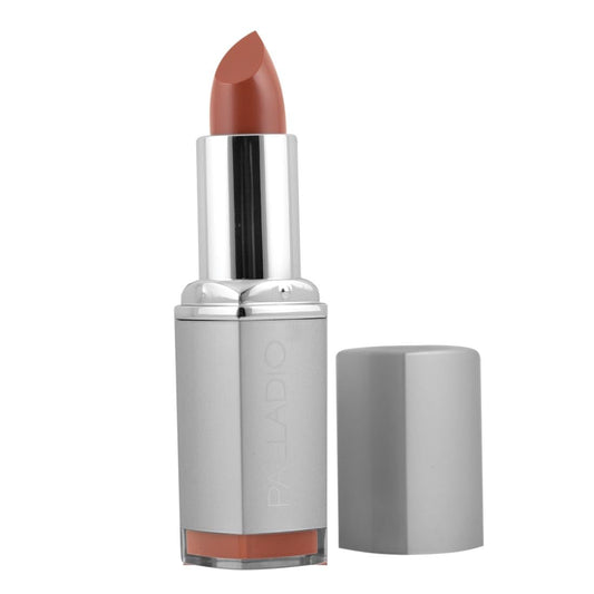 Palladio front tube showing Brownie shade and creamy finish benefit