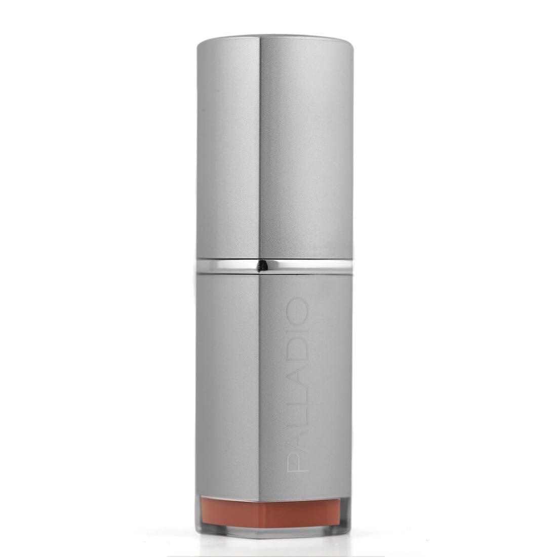 Palladio texture swipe of Brownie showing creamy pigment and smooth glide