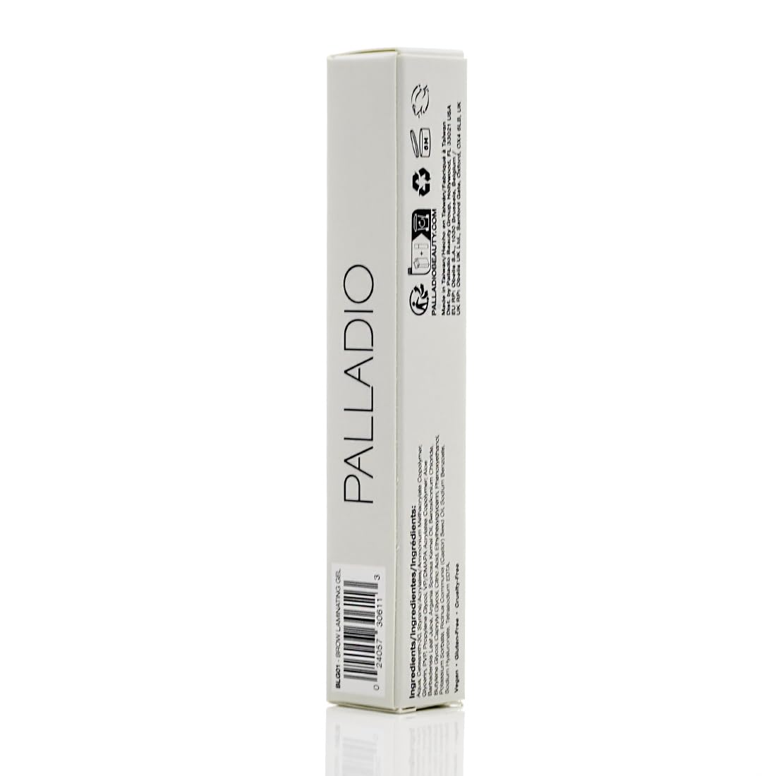 Palladio castor oil depiction emphasizing nourishing hair benefits