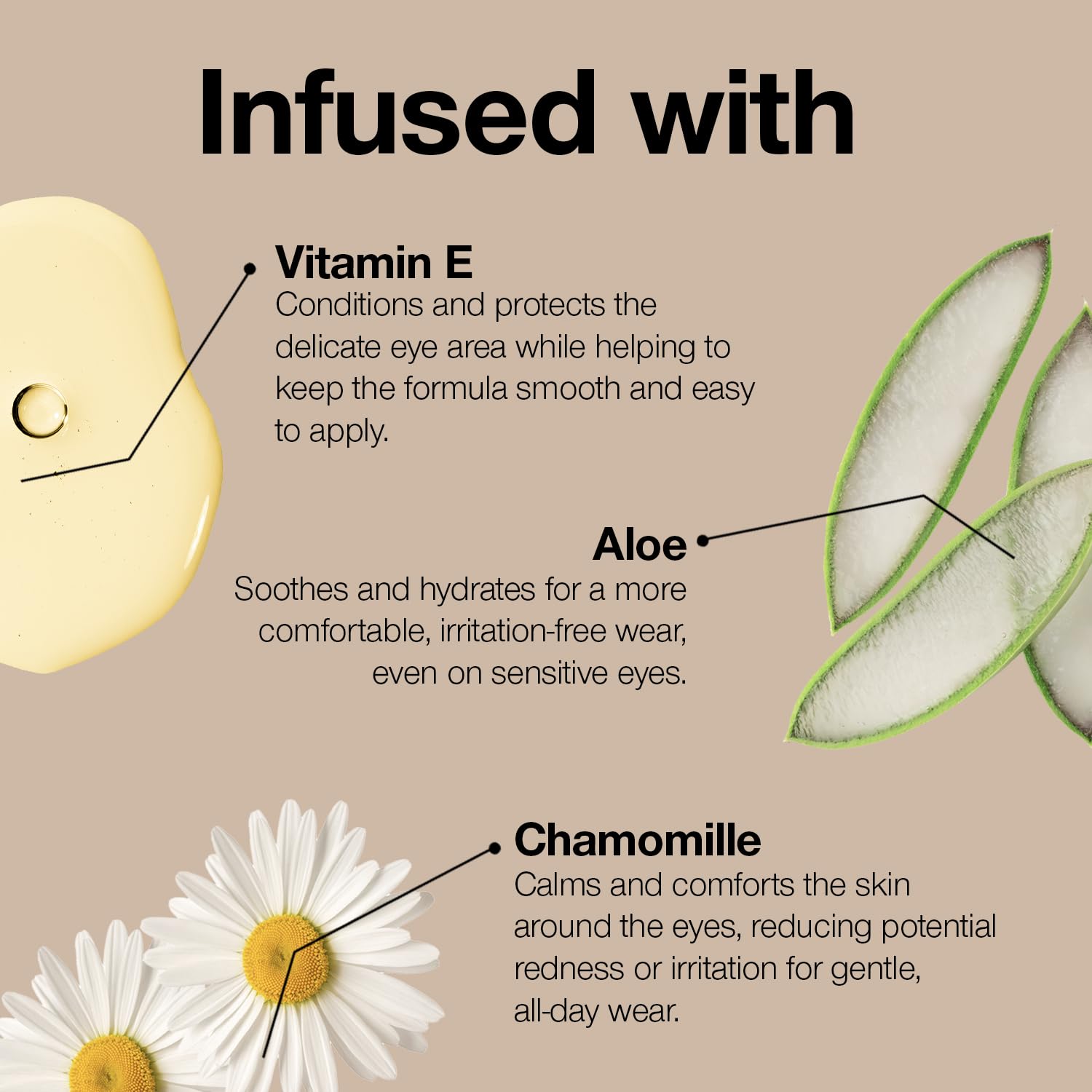 Palladio eggplant packaging label highlighting clean, paraben-free claim