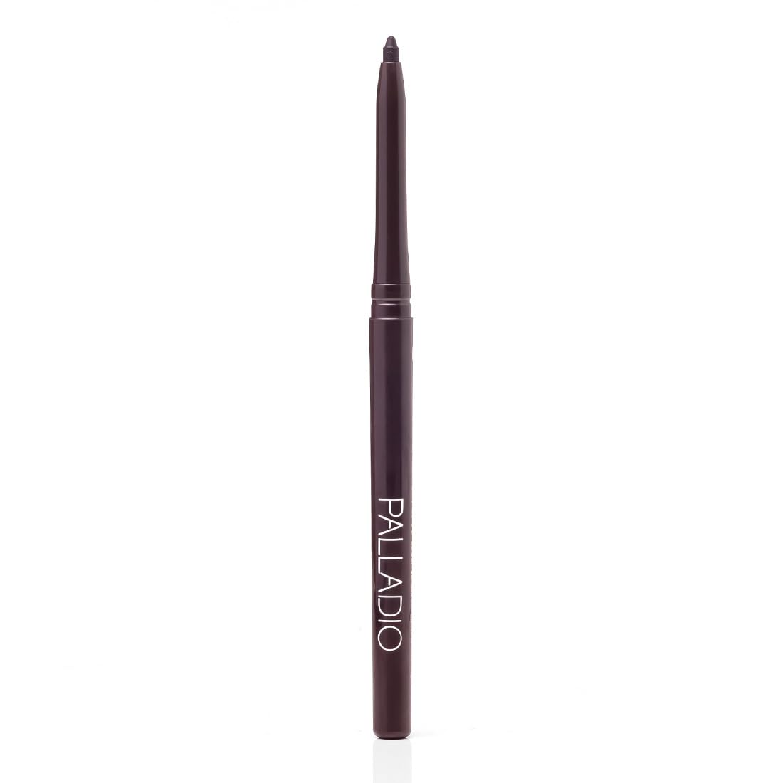 Palladio eggplant eyeliner creating smoky look in lifestyle setting for evening wear
