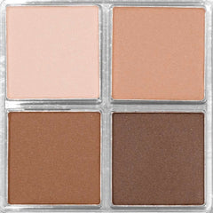 Palladio open palette displaying four complementary matte and shimmer shades