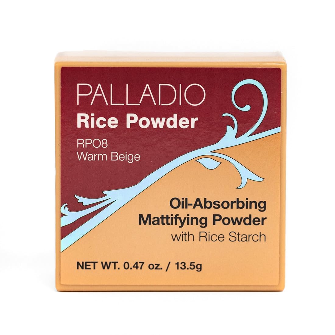 Palladio front packaging showing jar and warm beige shade for easy recognition