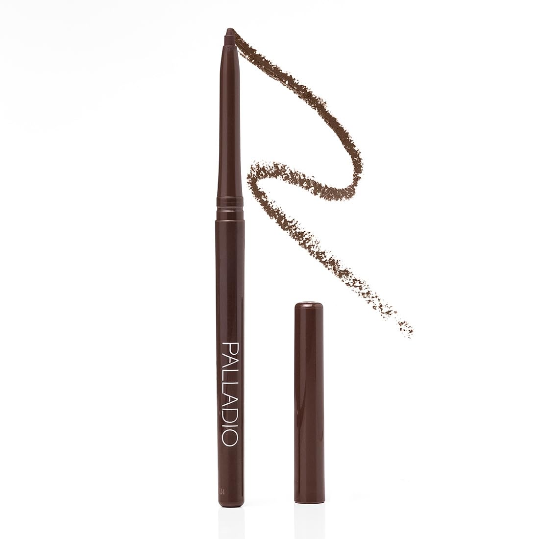 Palladio front packaging showing black brown pencil and benefits