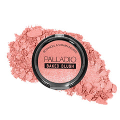 Palladio front view compact showing berry pan and sleek packaging helps identify shade