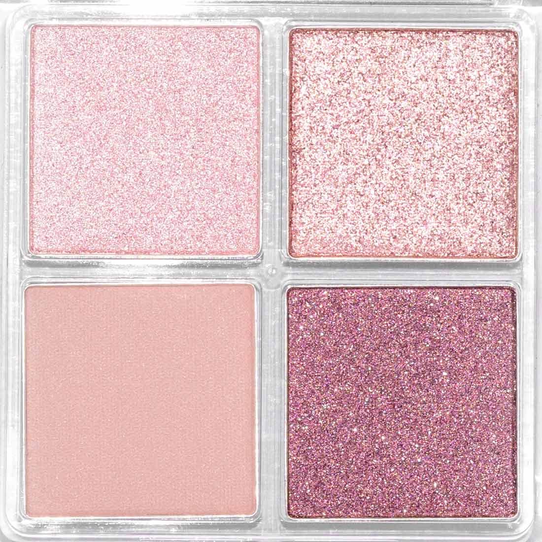Palladio open palette displaying four complementary shades for versatile looks
