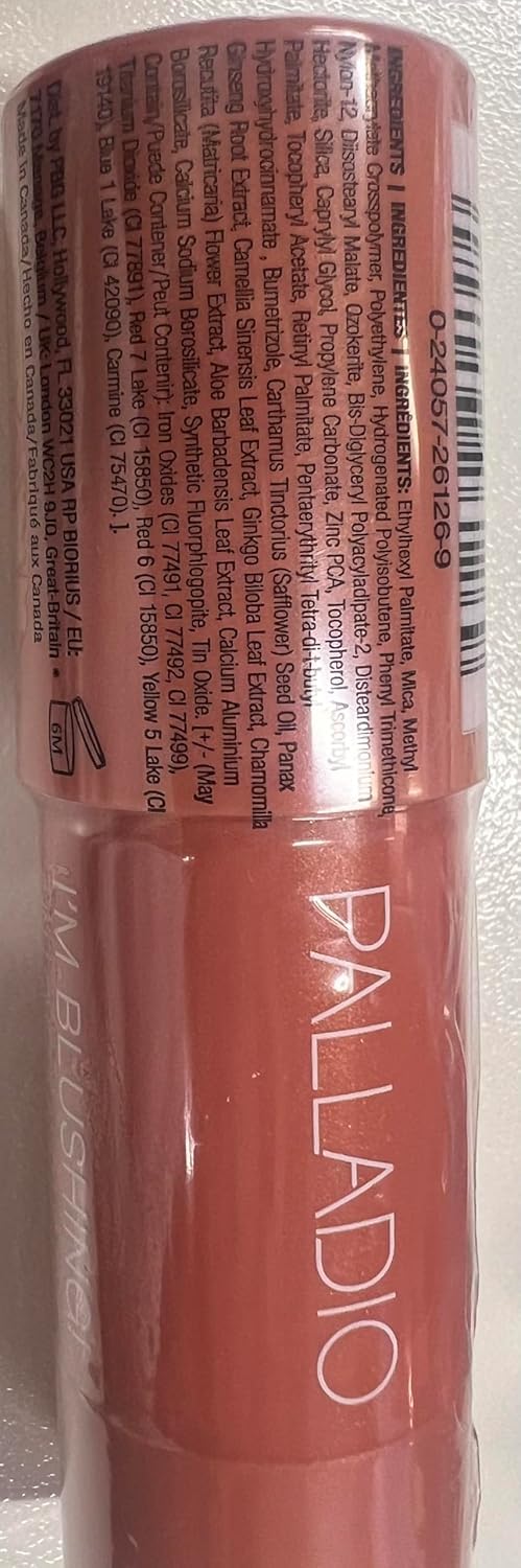 Palladio back packaging showing usage instructions and product details benefit