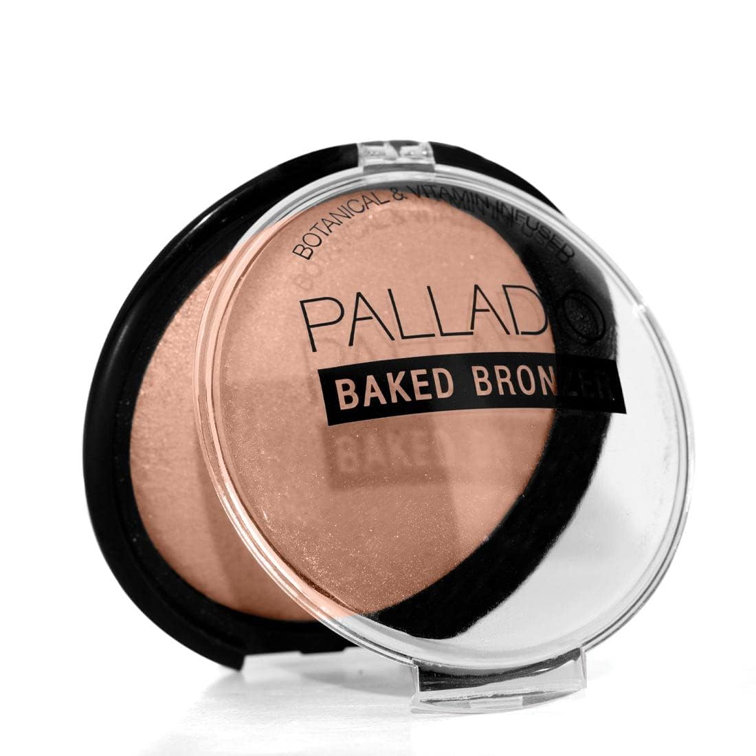Palladio ingredients label zoom showcasing botanical extracts and vitamin E