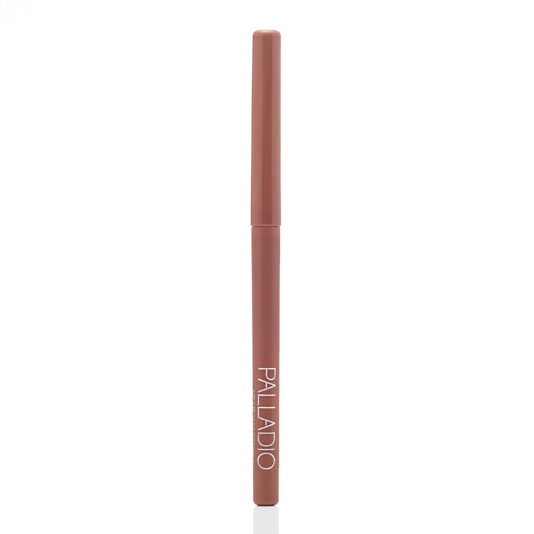 Palladio inside a makeup bag lifestyle shot showing daily carry ease and quick touch-up benefit