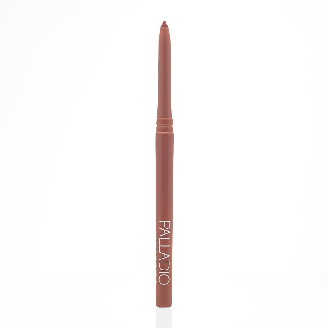 Palladio liner paired with lipstick showing color-base stability and anti-feathering benefit