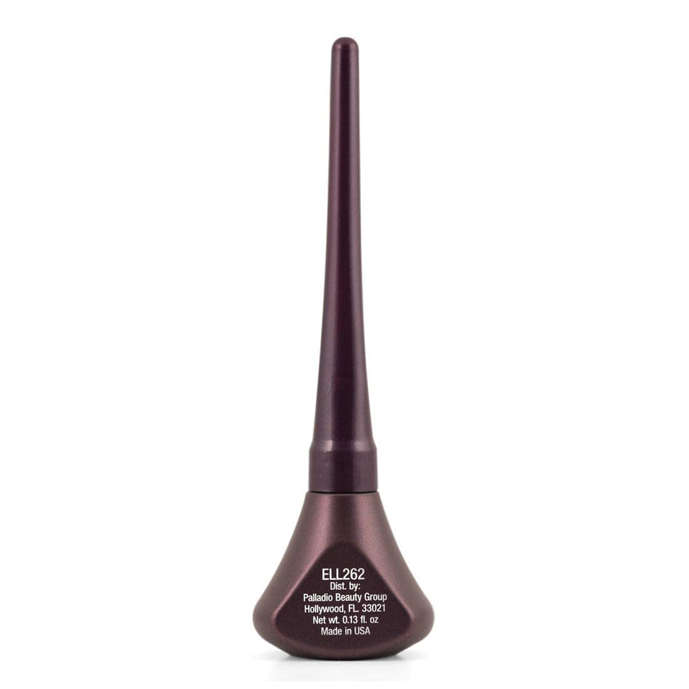 Palladio liquid eyeliner being applied on eyelid for sharp wing benefit