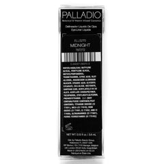 Palladio eyeliner on eye macro view showing long‑lasting, smudge‑free hold