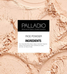 Palladio packaging label highlighting clean-beauty ingredients for safe formulation benefit