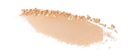 Palladio open pan revealing pressed rice powder for easy makeup setting