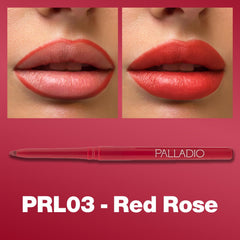 Palladio close-up of retractable tip, shows precise control and no sharpener