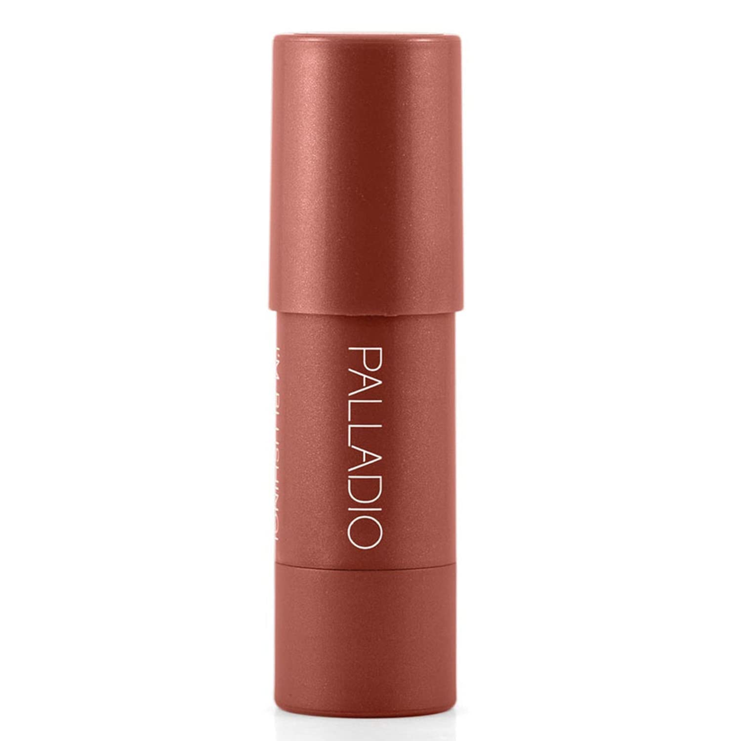 Palladio twist-up tube of Darling shade showing travel-ready convenience