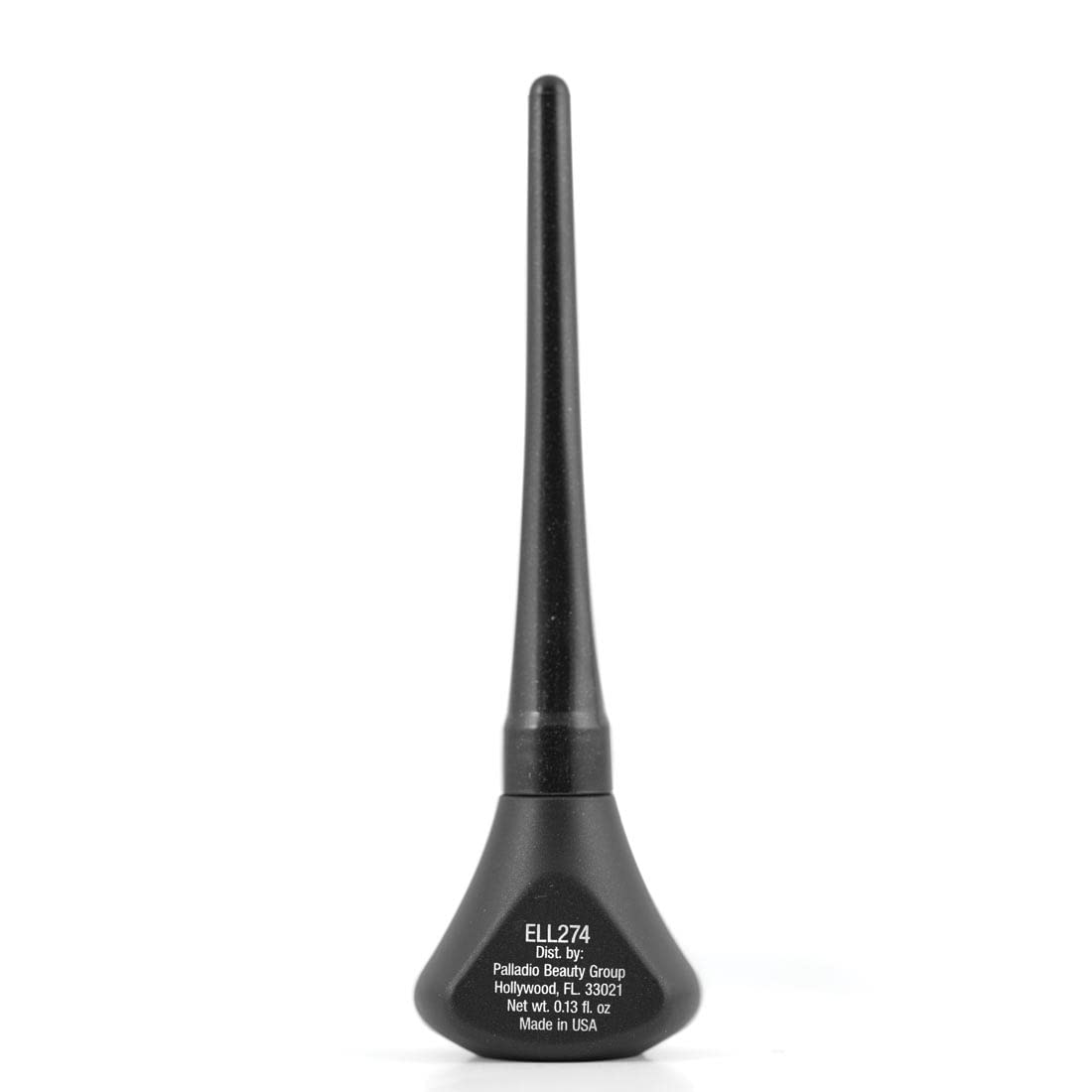 Palladio eyeliner next to a coin for size comparison and portability benefit