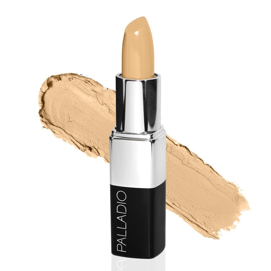 Palladio stick concealer front packaging showing product in light shade for easy selection