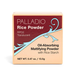 Palladio translucent jar front showing compact travel size and matte finish benefit