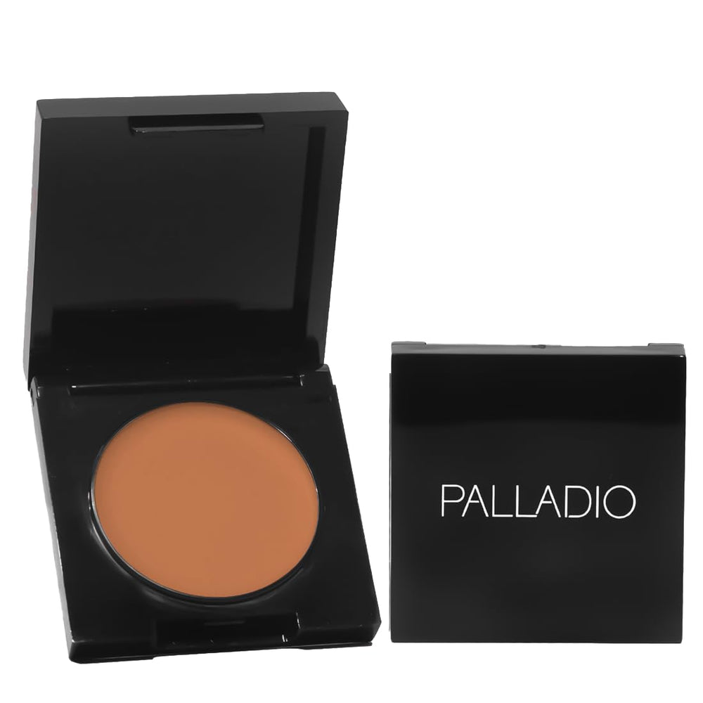 Palladio front tube shot showing Golden Tan shade and compact design for travel convenience