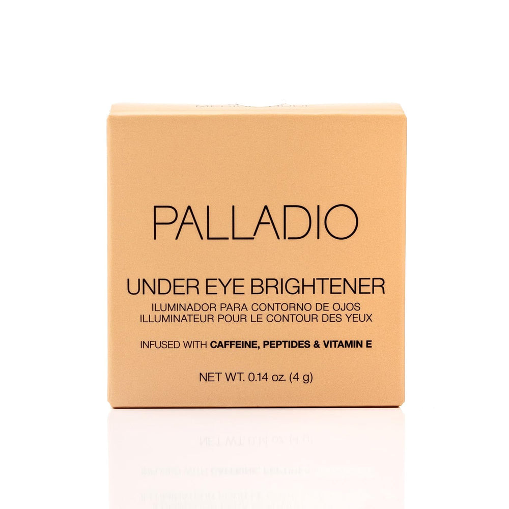 Palladio packaging label close-up showing ingredient highlights and clarity benefit