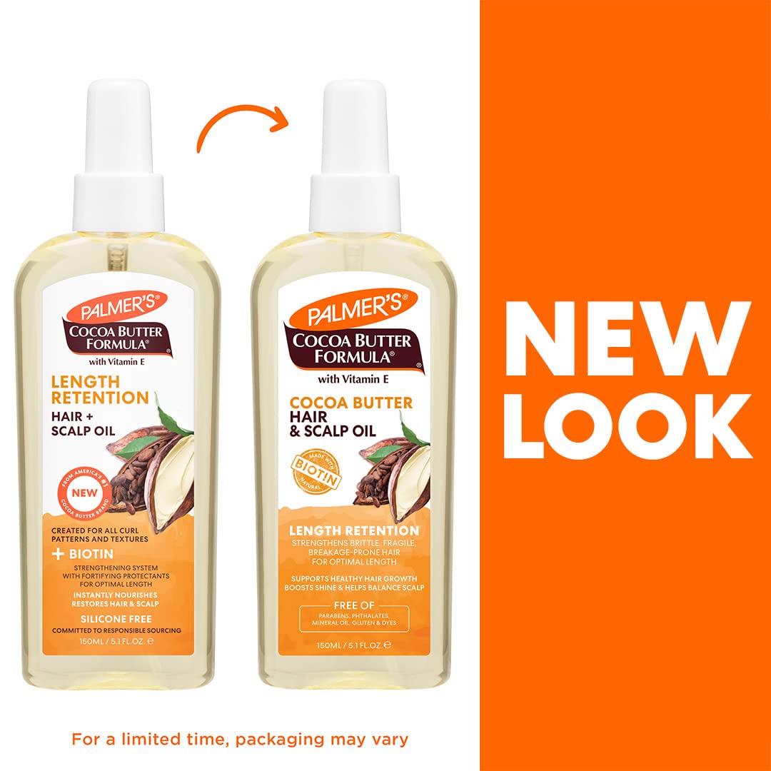 Palmer's oil texture pouring to illustrate smooth cocoa butter hydration