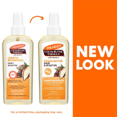 Palmer's oil texture pouring to illustrate smooth cocoa butter hydration