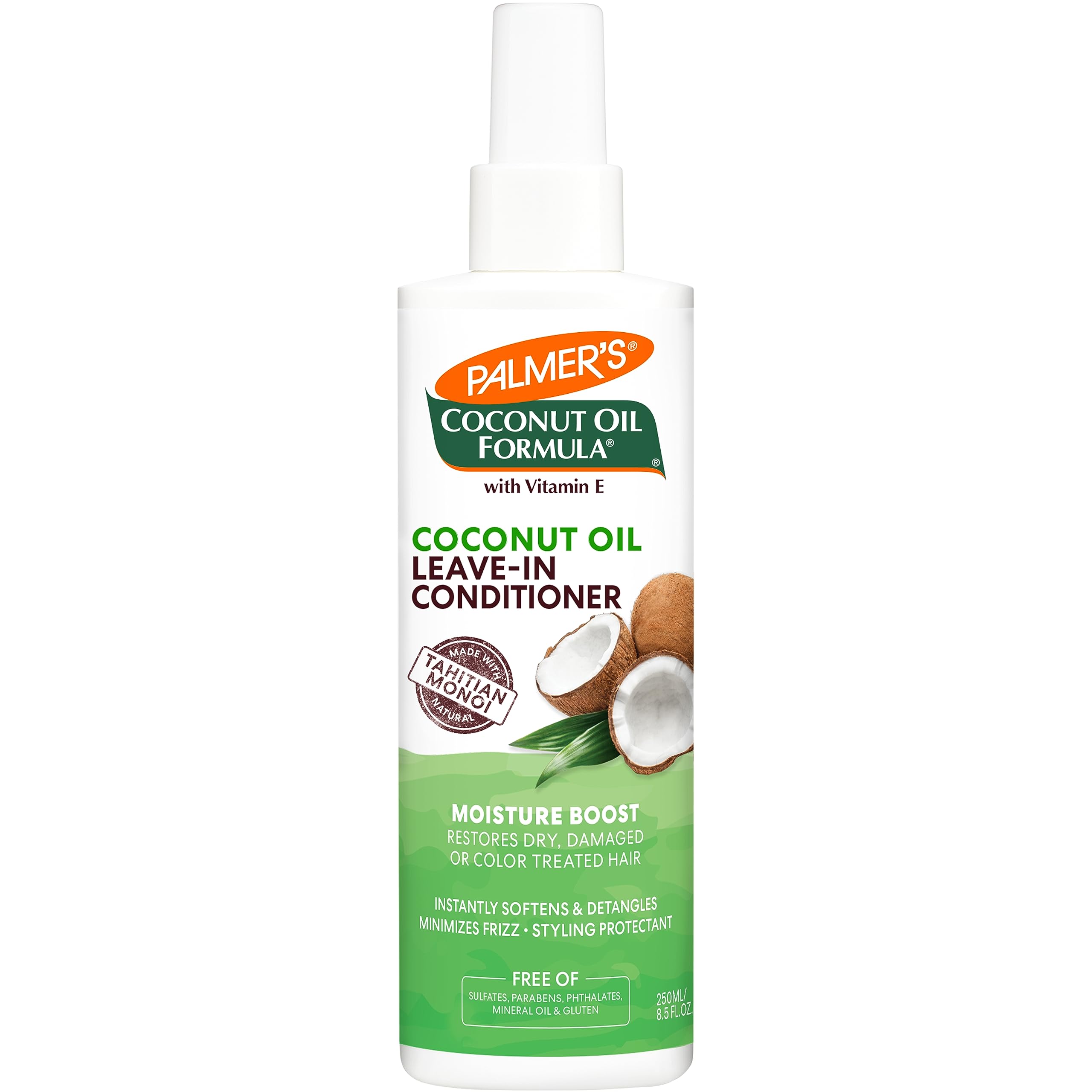 Palmer's bottle front packaging shows product and benefits