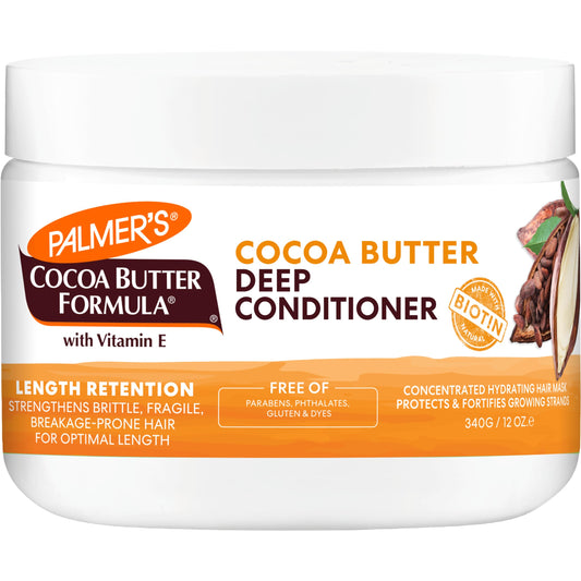 Palmer's jar front view showing product and benefits for stronger hair