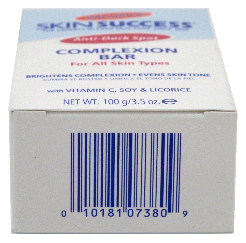 Palmer's Eventone bar on bathroom shelf illustrating daily skincare convenience