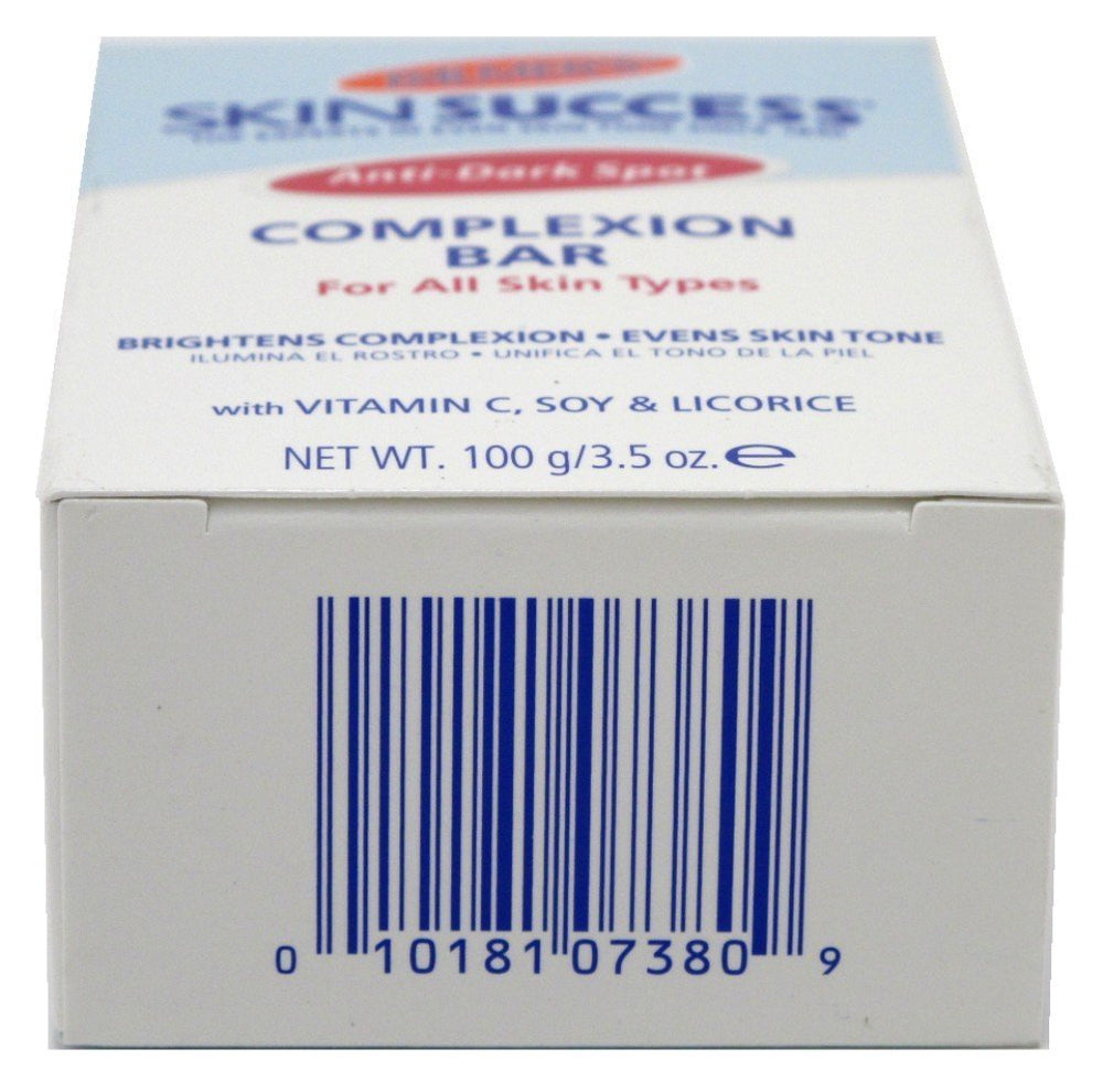Palmer's Eventone bar on bathroom shelf illustrating daily skincare convenience
