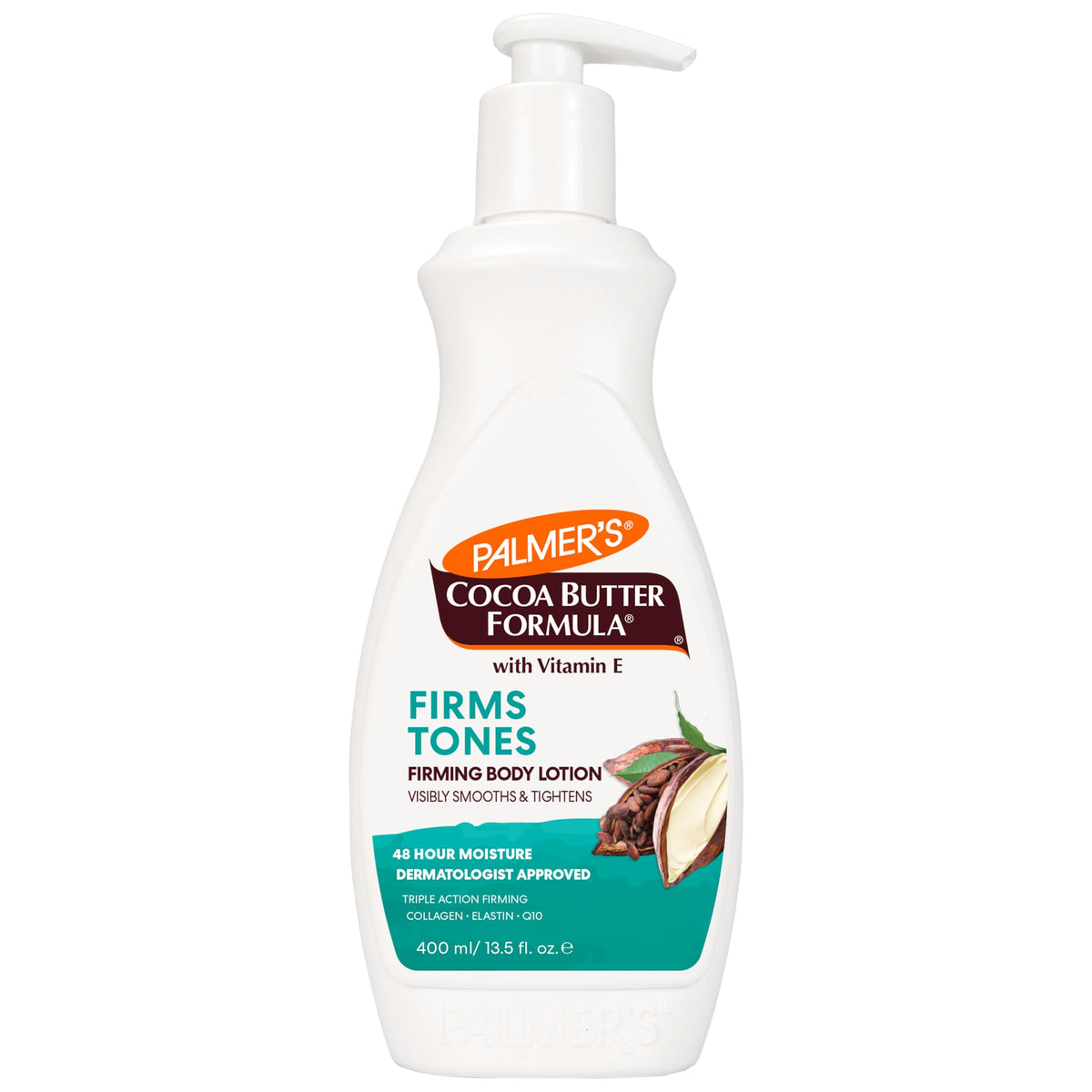 Palmer's front bottle view showing packaging and immediate hydration benefits