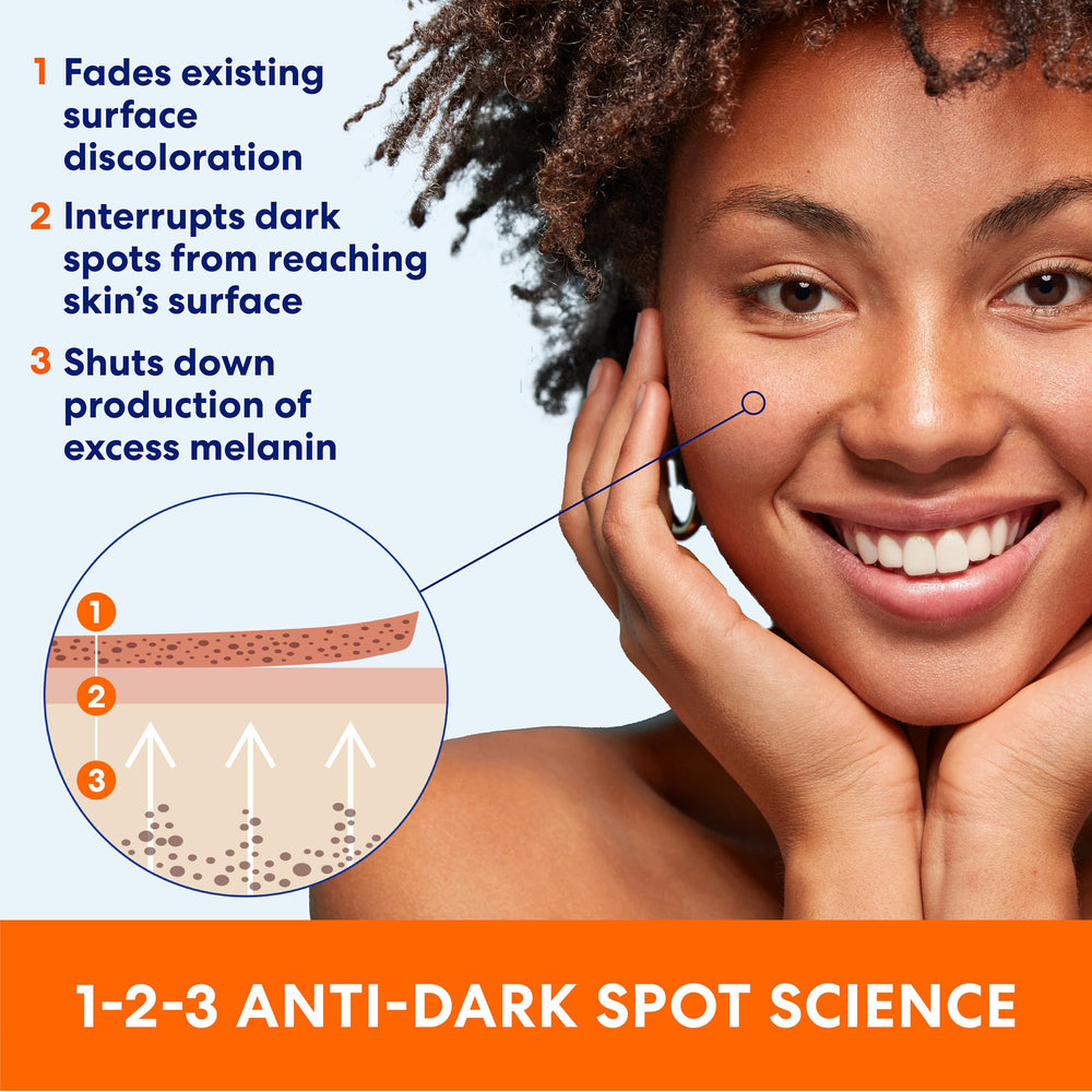 Palmer's ingredient blend with niacinamide and Vitamin C for brighter skin
