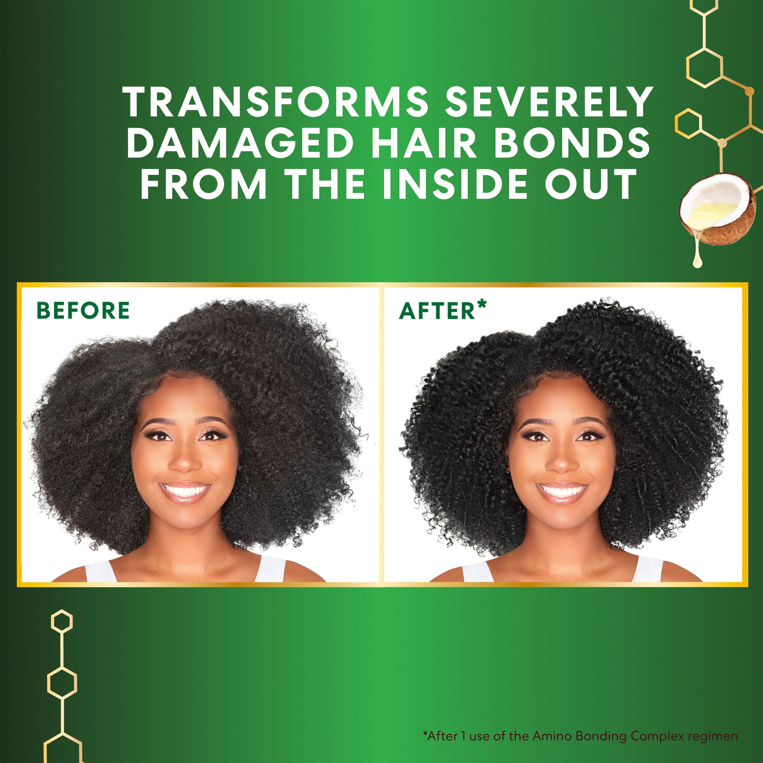 Palmer's coconut oil and vitamin E ingredients showcasing nourishment benefit