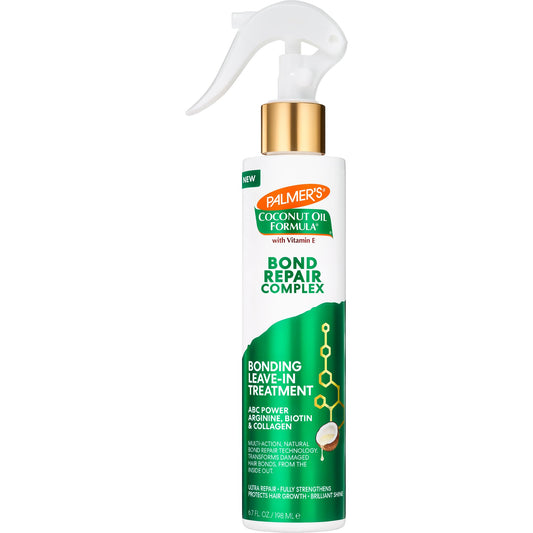 Palmer's front packaging of leave-in spray showing product benefit and shine