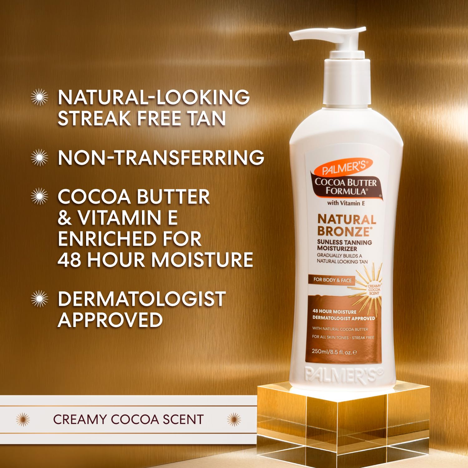 Palmer's cream texture close-up highlighting smooth, moisturizing consistency