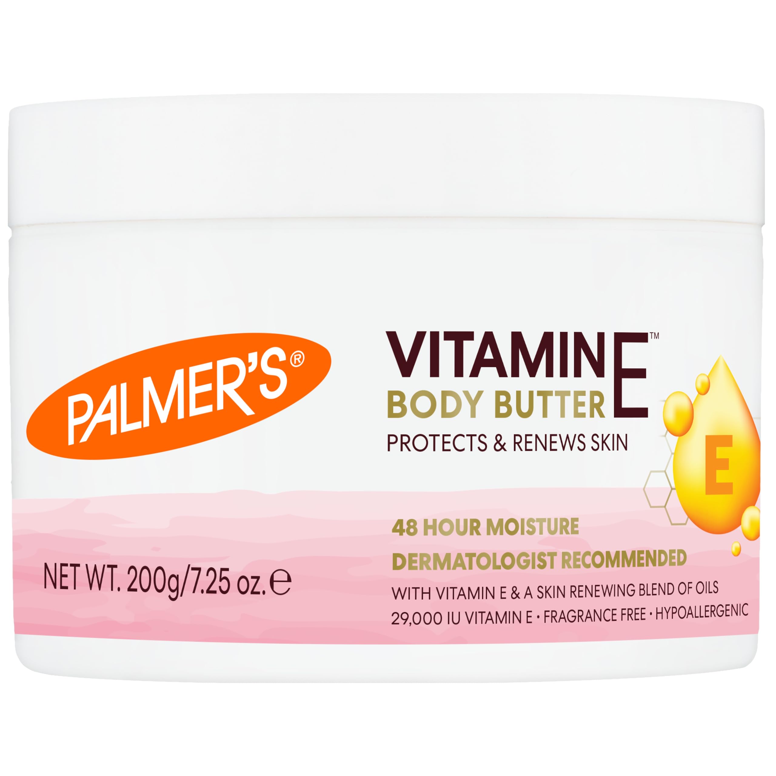 Palmer's jar front view showing packaging and product benefit