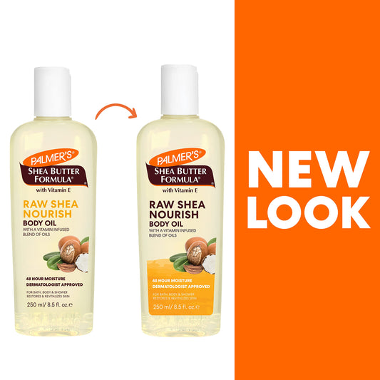 Palmer's oil pouring to reveal lightweight texture and fast absorption benefit