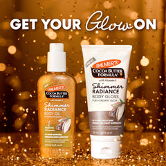 Palmer's glossy tube standing on neutral backdrop conveying elegant everyday use