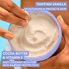 Palmer's vanilla bean and ingredients highlighting sustainable sourcing benefits