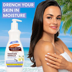 Palmer's pump dispensing lotion for easy application and controlled use
