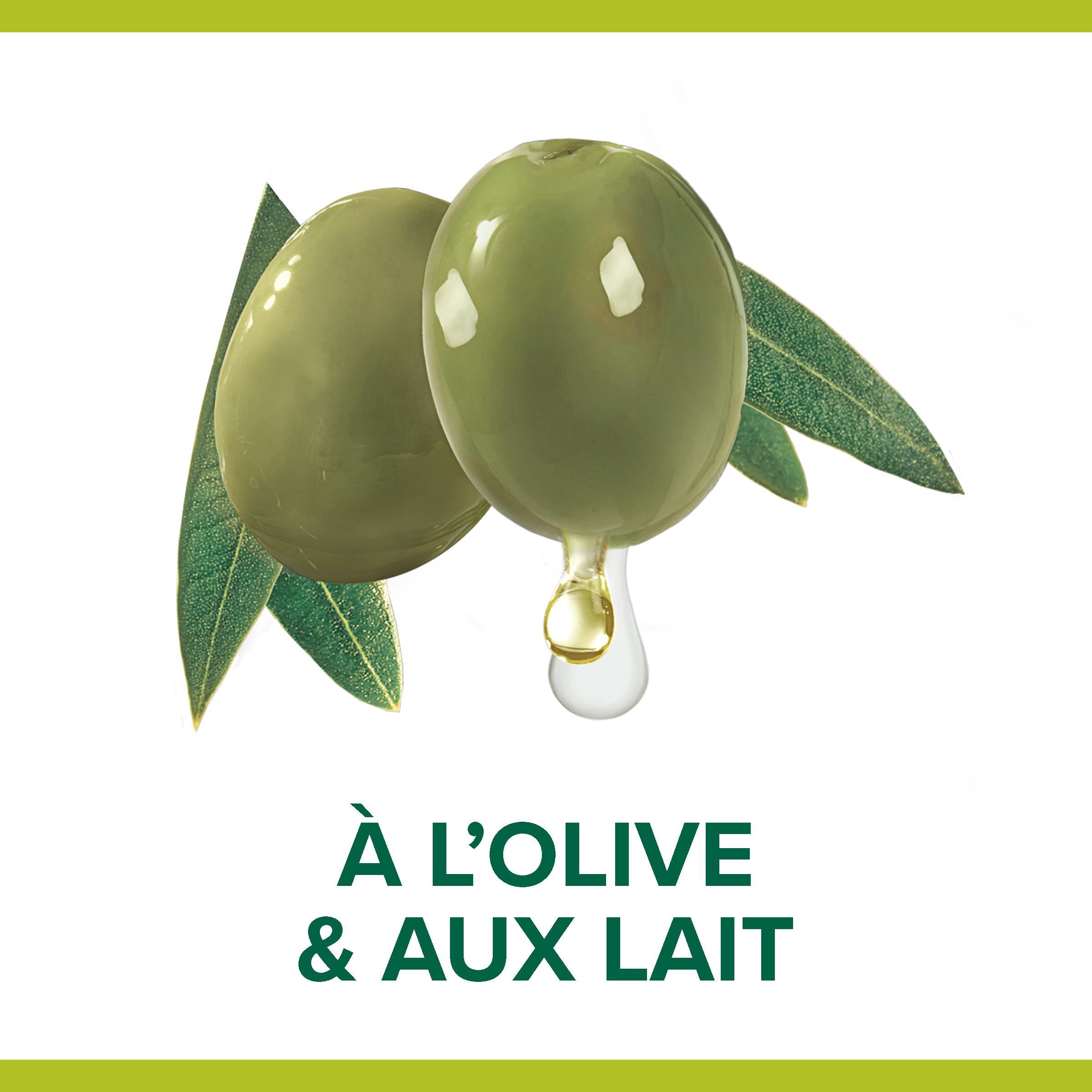 Palmolive Olive & Milk bar held in hand for size comparison, conveying travel and everyday convenience