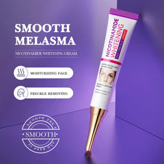 paminify being applied to cheek showing targeted spot treatment benefit